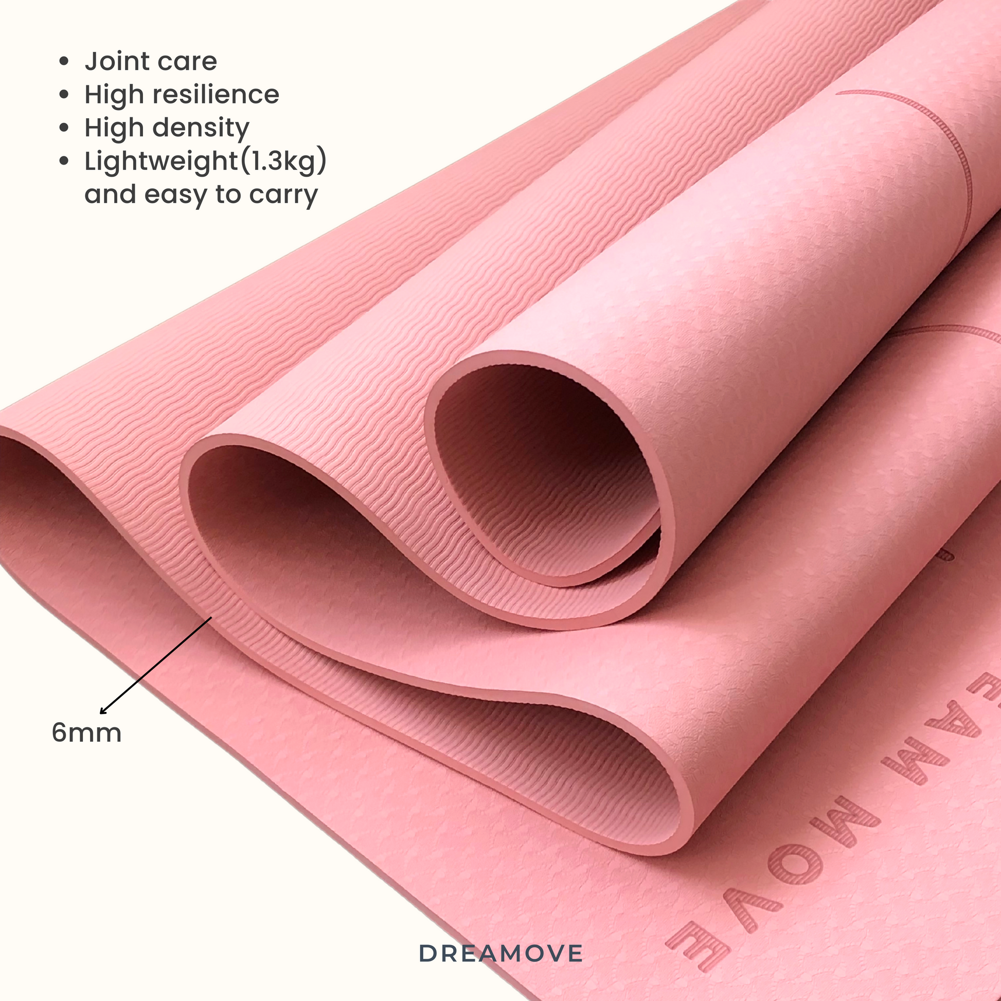 DREAM Yoga Mat Extra Thick (3/4in)